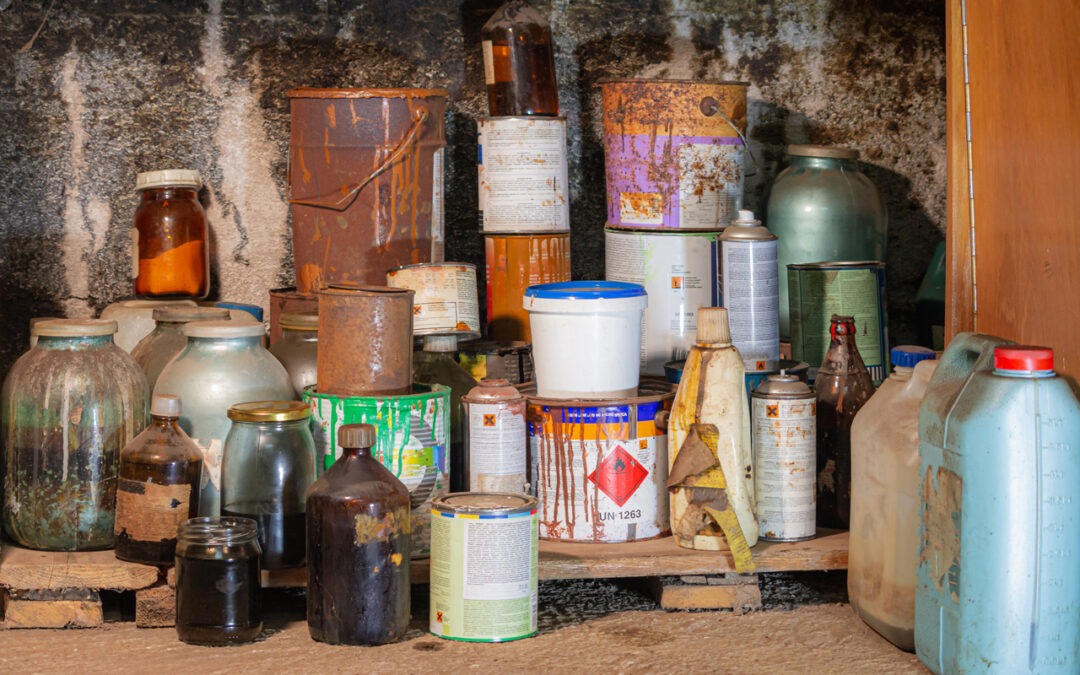 Do you have a big stack of half-empty paint cans cluttering up the garage?