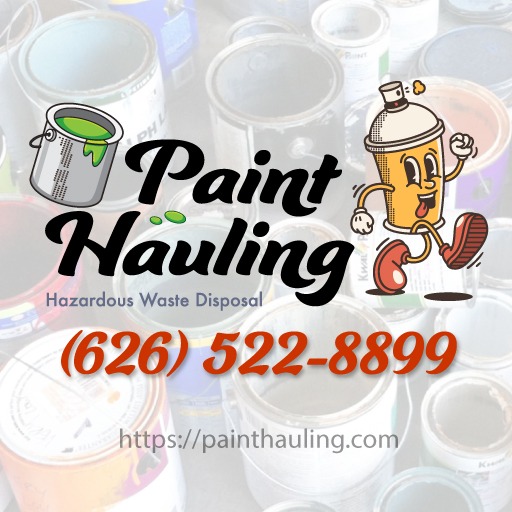 Paint Hauling EcoFriendly Old Can / Junk Disposal Service Paint